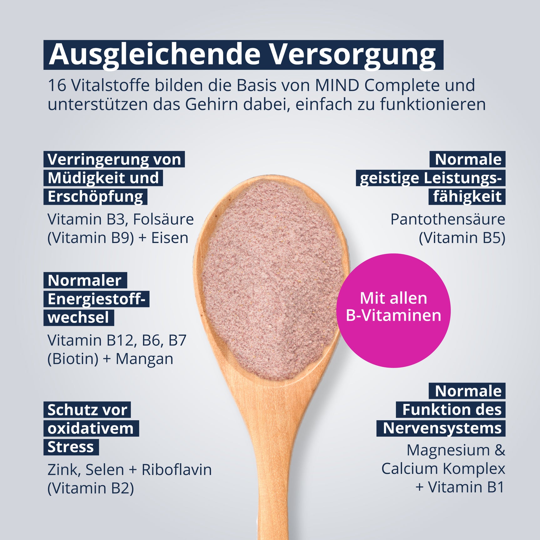 MIND Complete - Flow Powder für Mentale Ausdauer